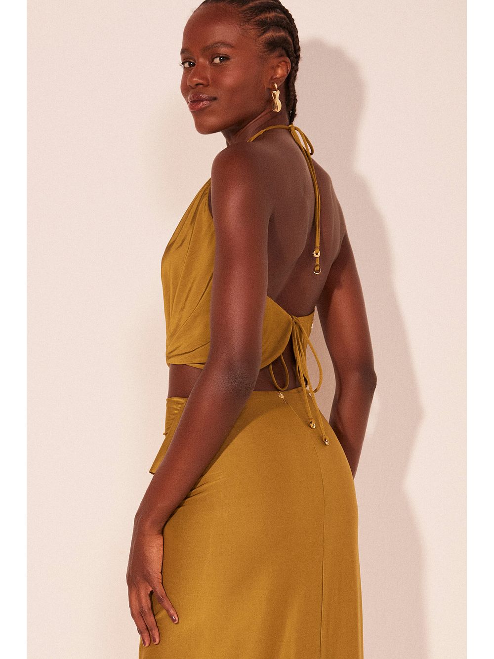 Água de Coco — Blusa Frente Única Icapuí Verde