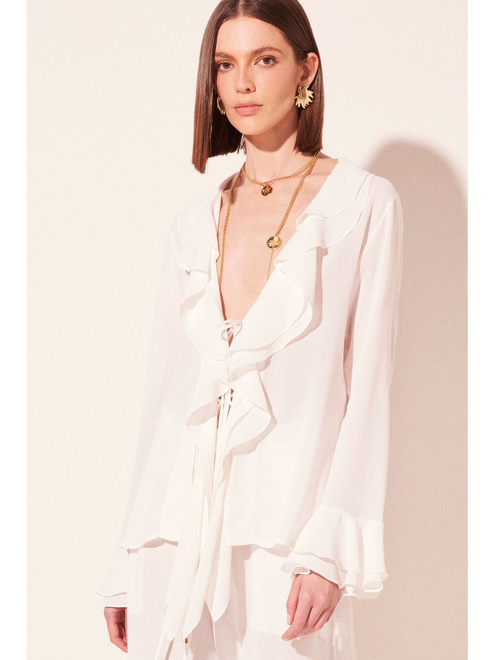 Água de Coco — Blusa Manga Longa Elixir