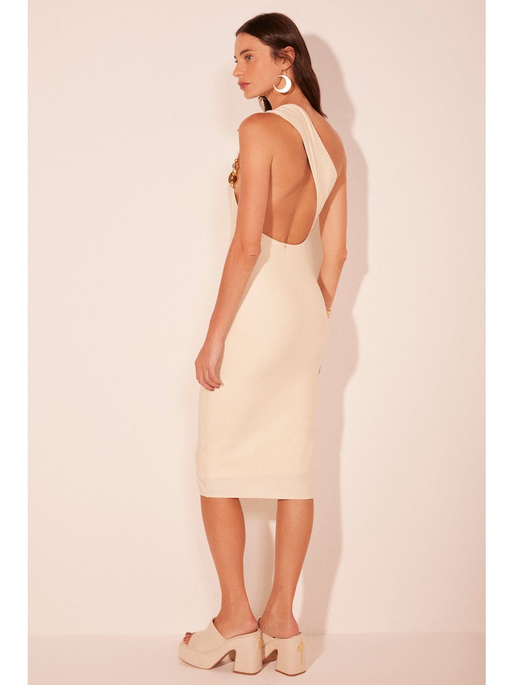 Água de Coco — Vestido Midi Pontal