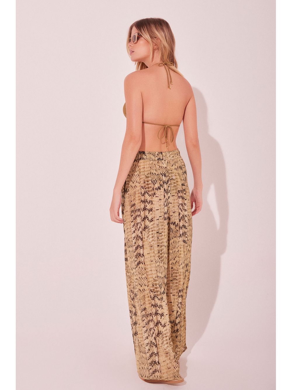 Água de Coco — Calça Reta Cobra