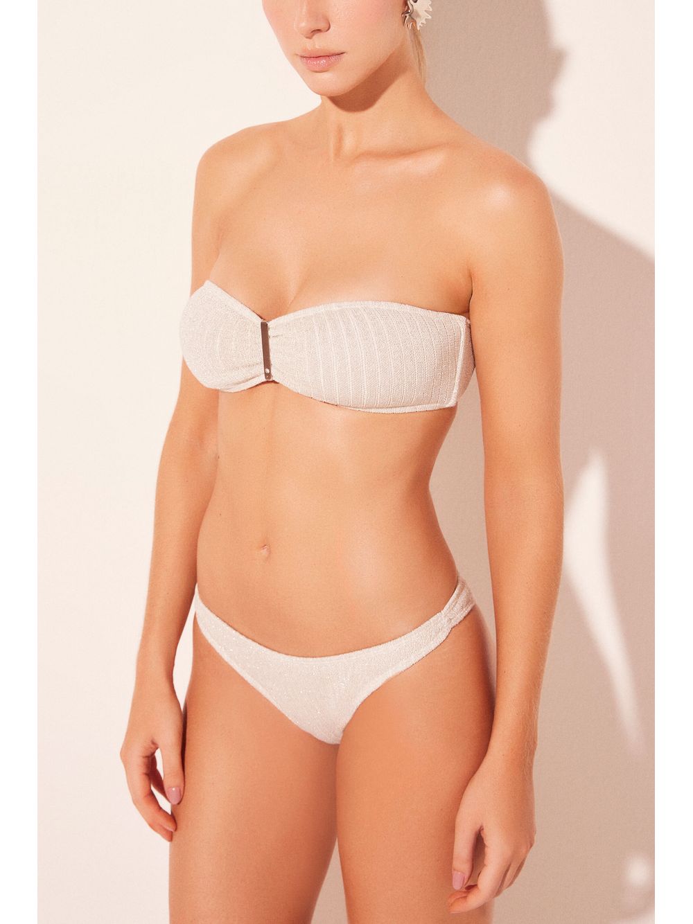 Água de Coco — Biquíni Calcinha Asa Delta Tesouro Off White