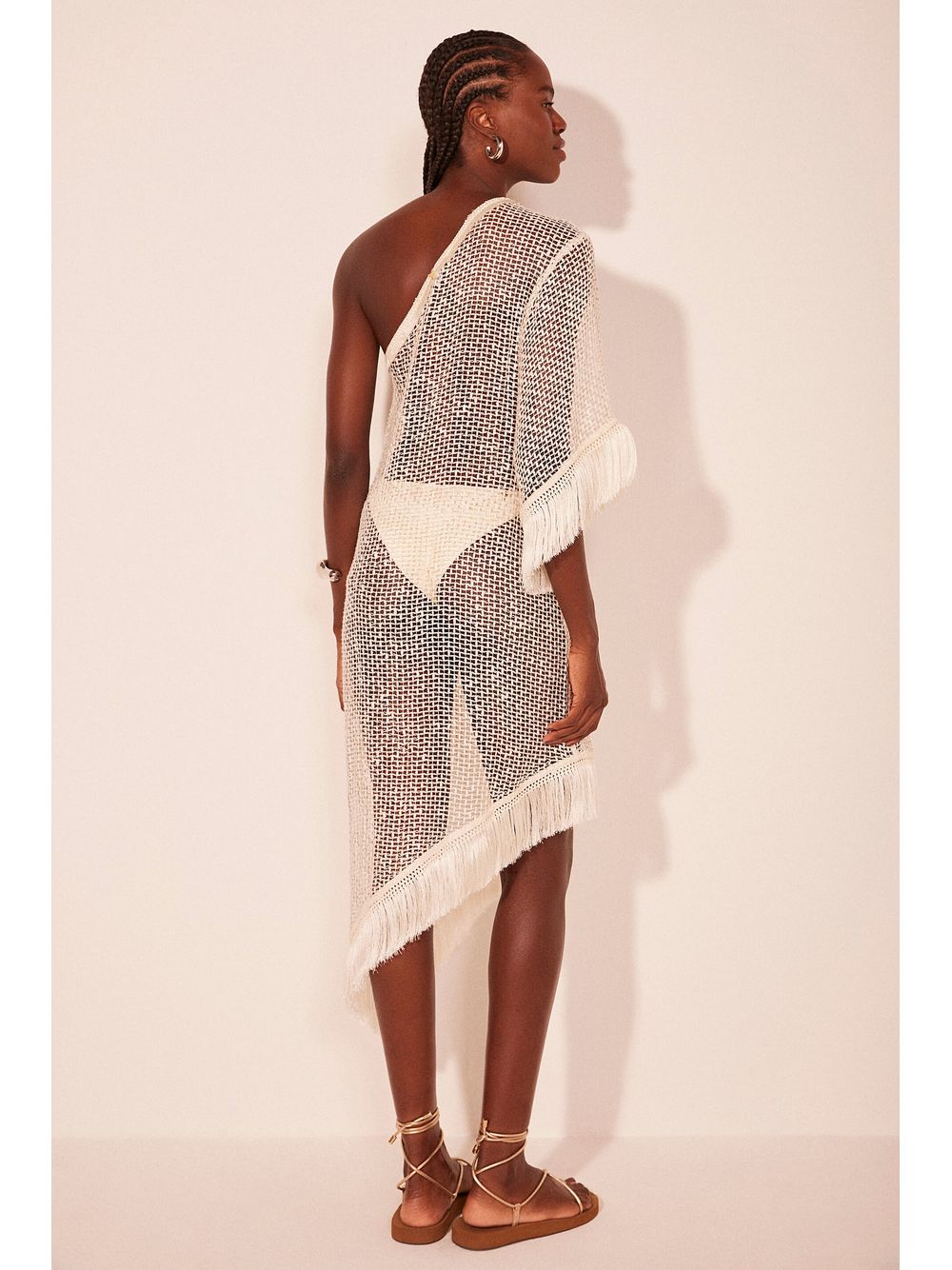 Água de Coco — Vestido Midi Labirinto