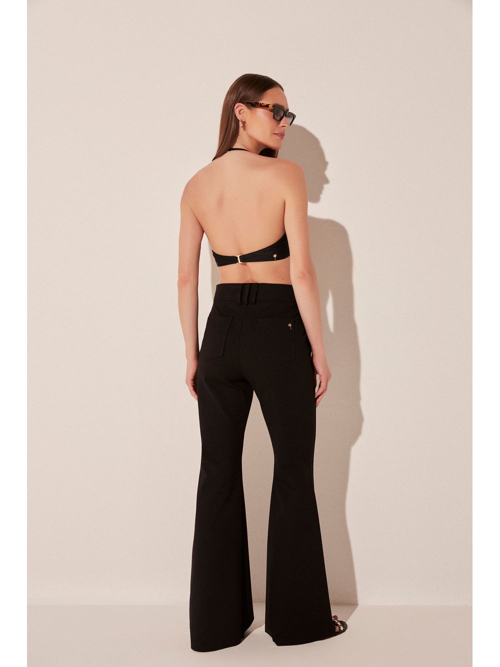 Água de Coco — Calça Flare Lunar