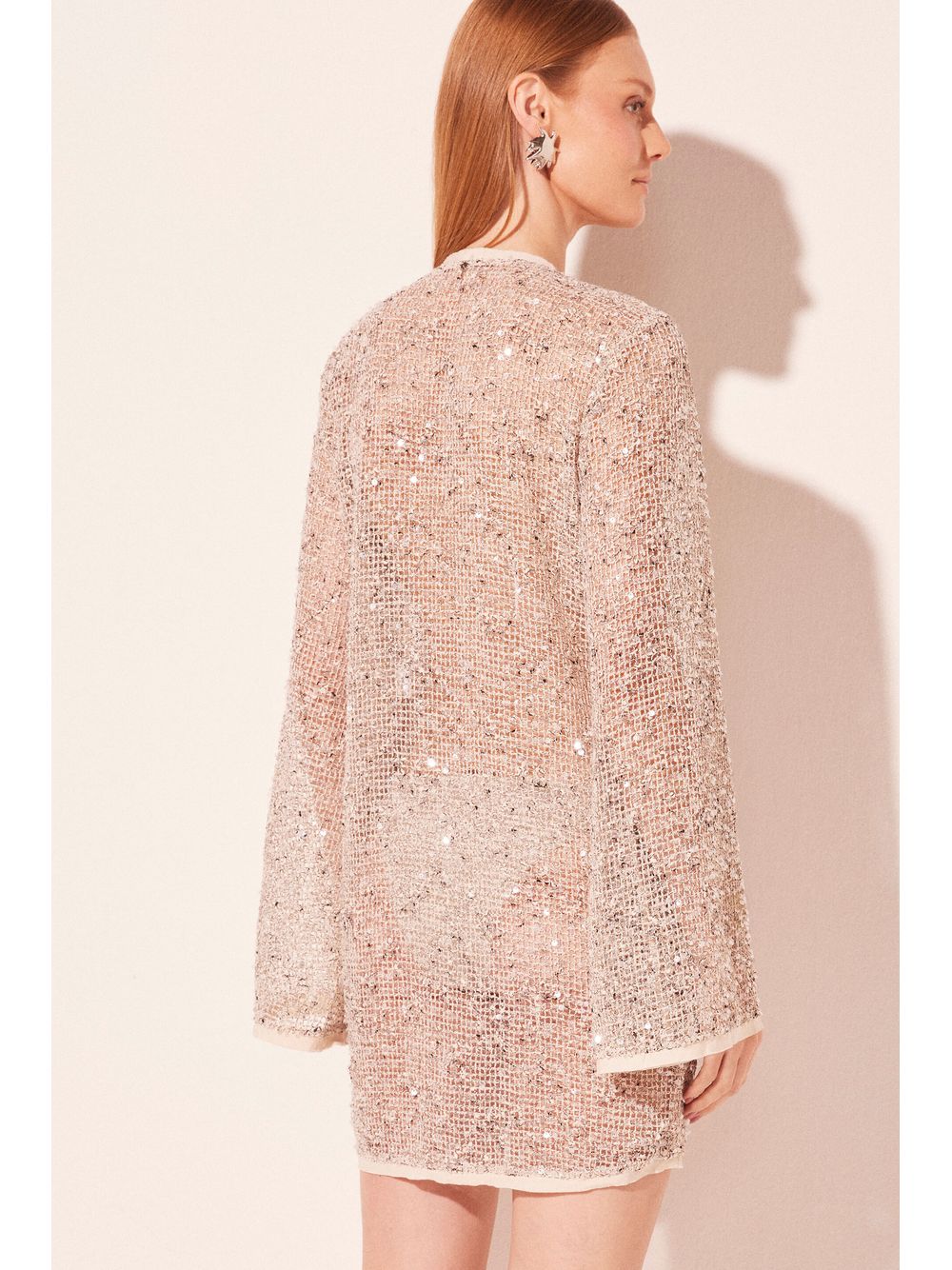 Água de Coco — Vestido Curto Miramar Off White