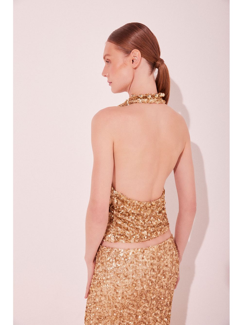 Água de Coco — Top Cropped Sol Dourado