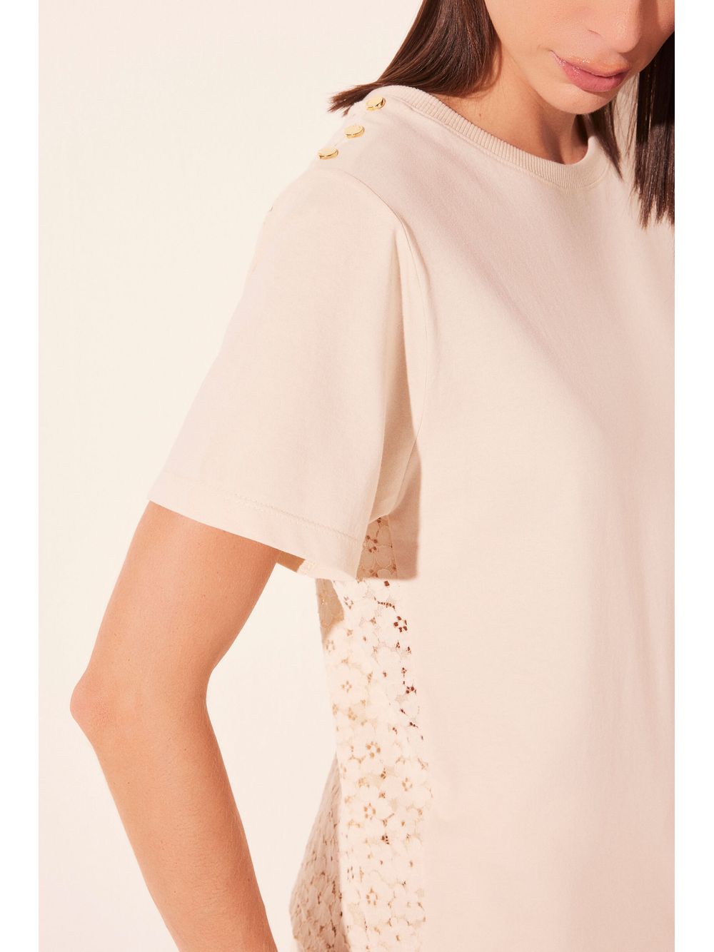 Água de Coco — Camiseta Manga Curta Sopro Off White