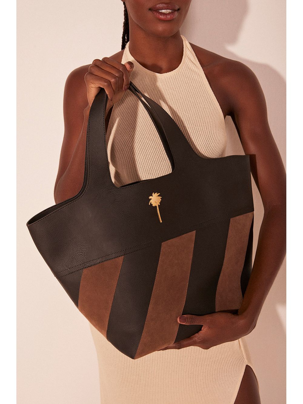 Água de Coco — Bolsa Tote Listrado Órion