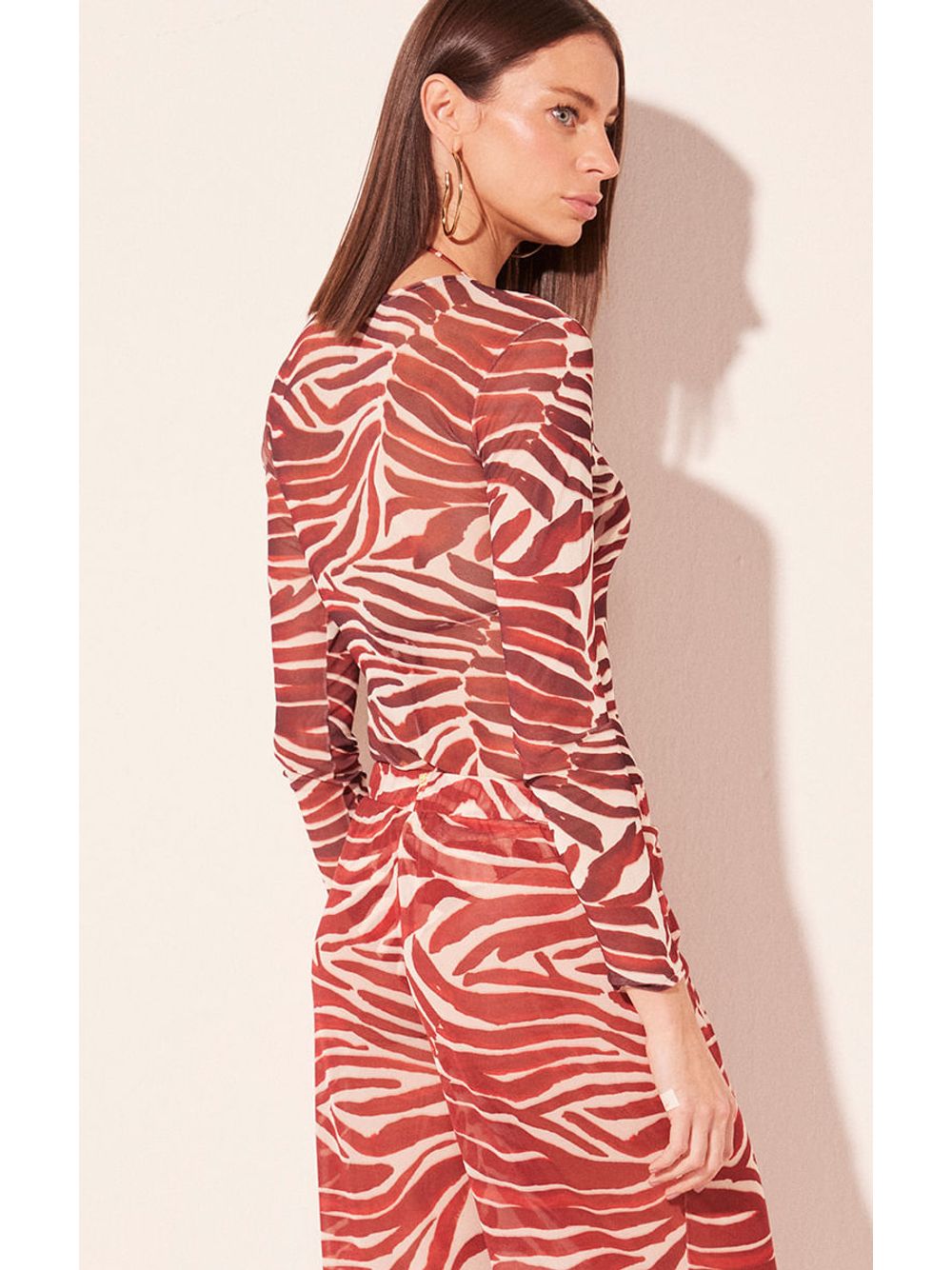 Água de Coco — Blusa Manga Longa Costela de Adão