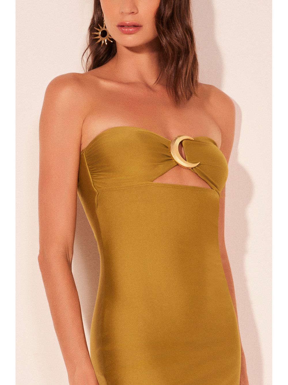 Água de Coco — Vestido Midi Luna