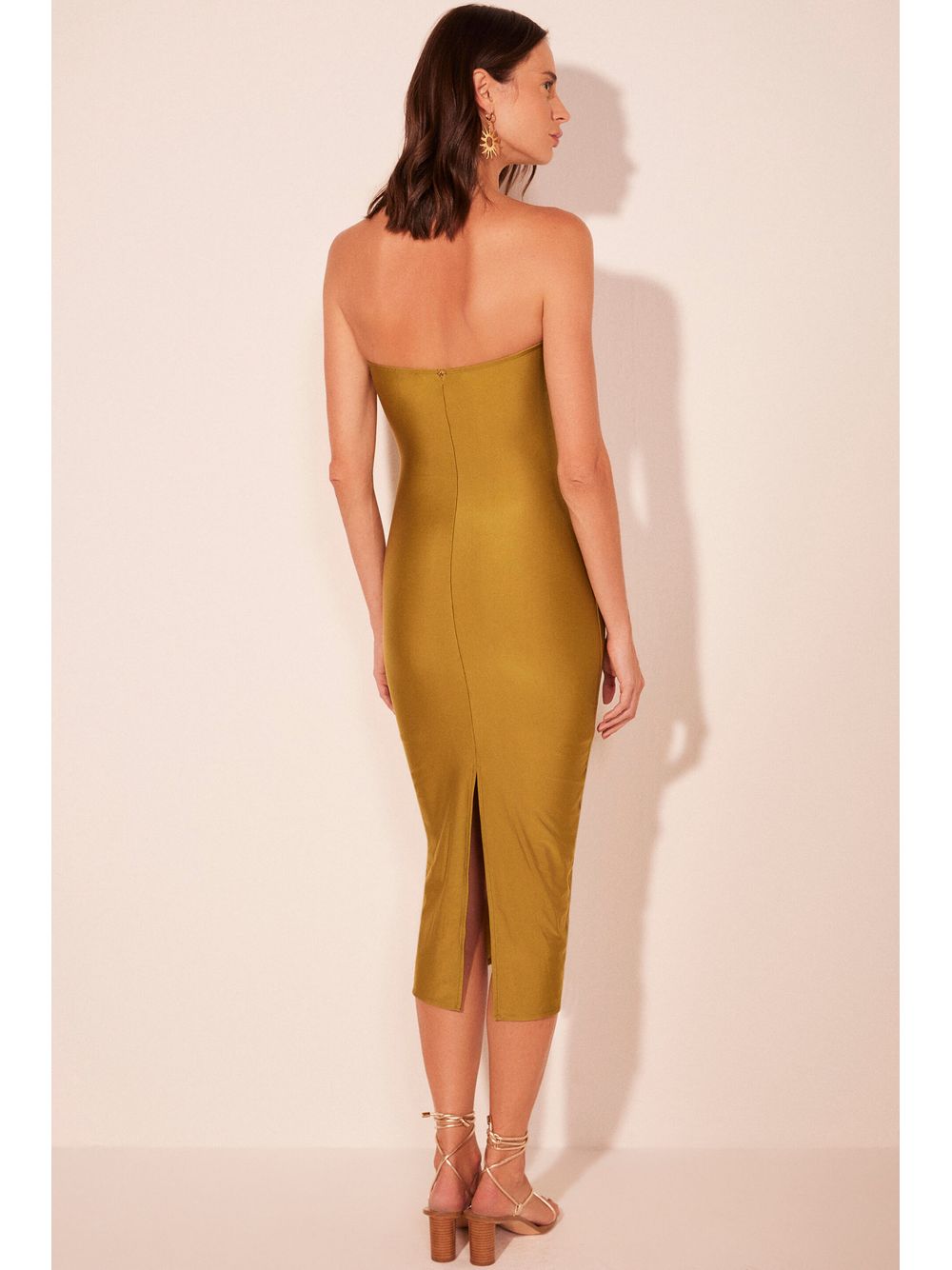 Água de Coco — Vestido Midi Luna