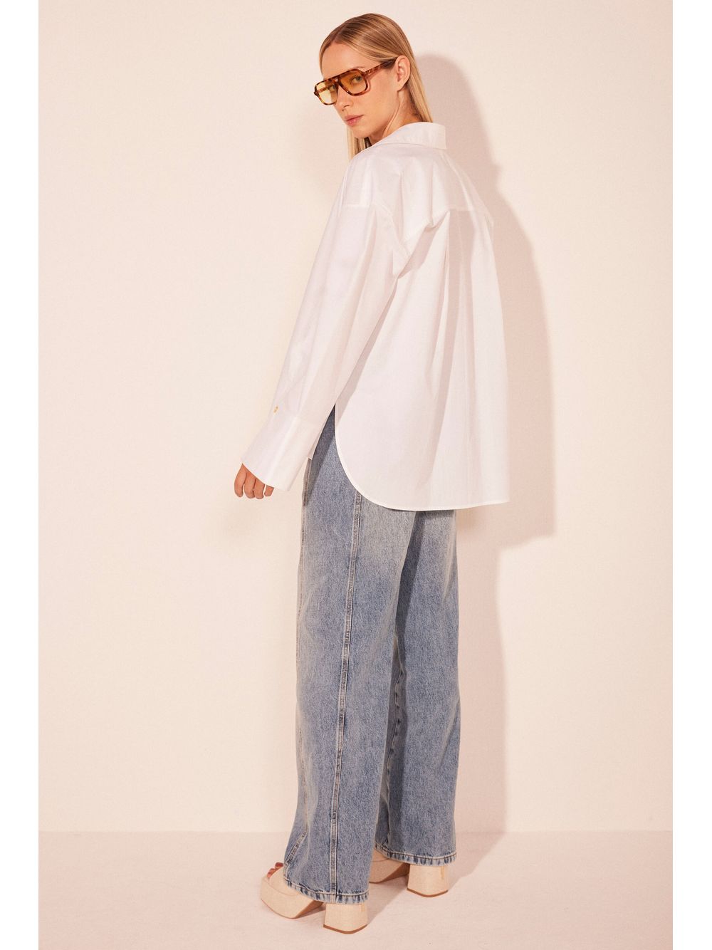 Água de Coco — Camisa Manga Longa Essência Off White