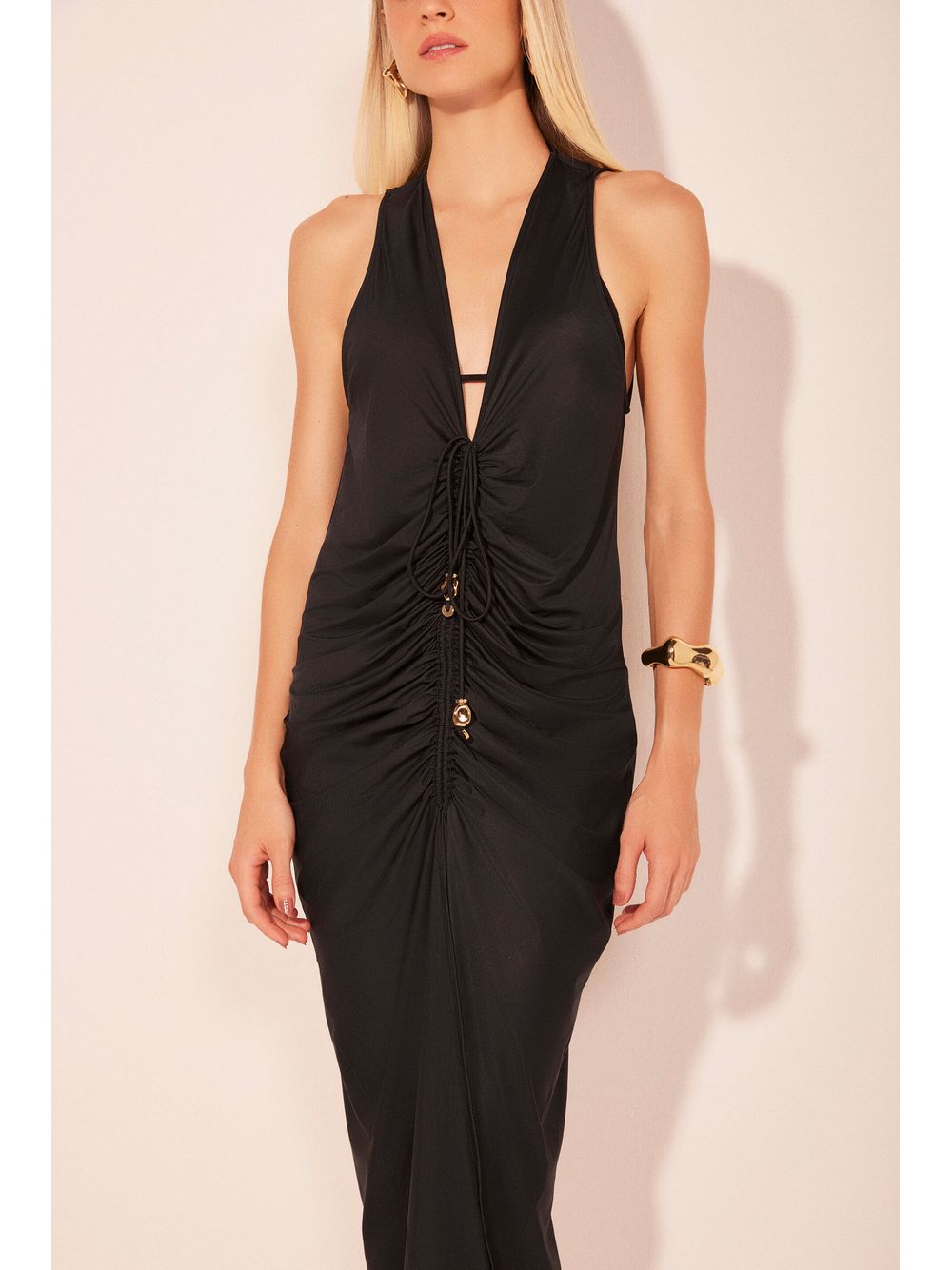 Água de Coco — Vestido Longo Essencial
