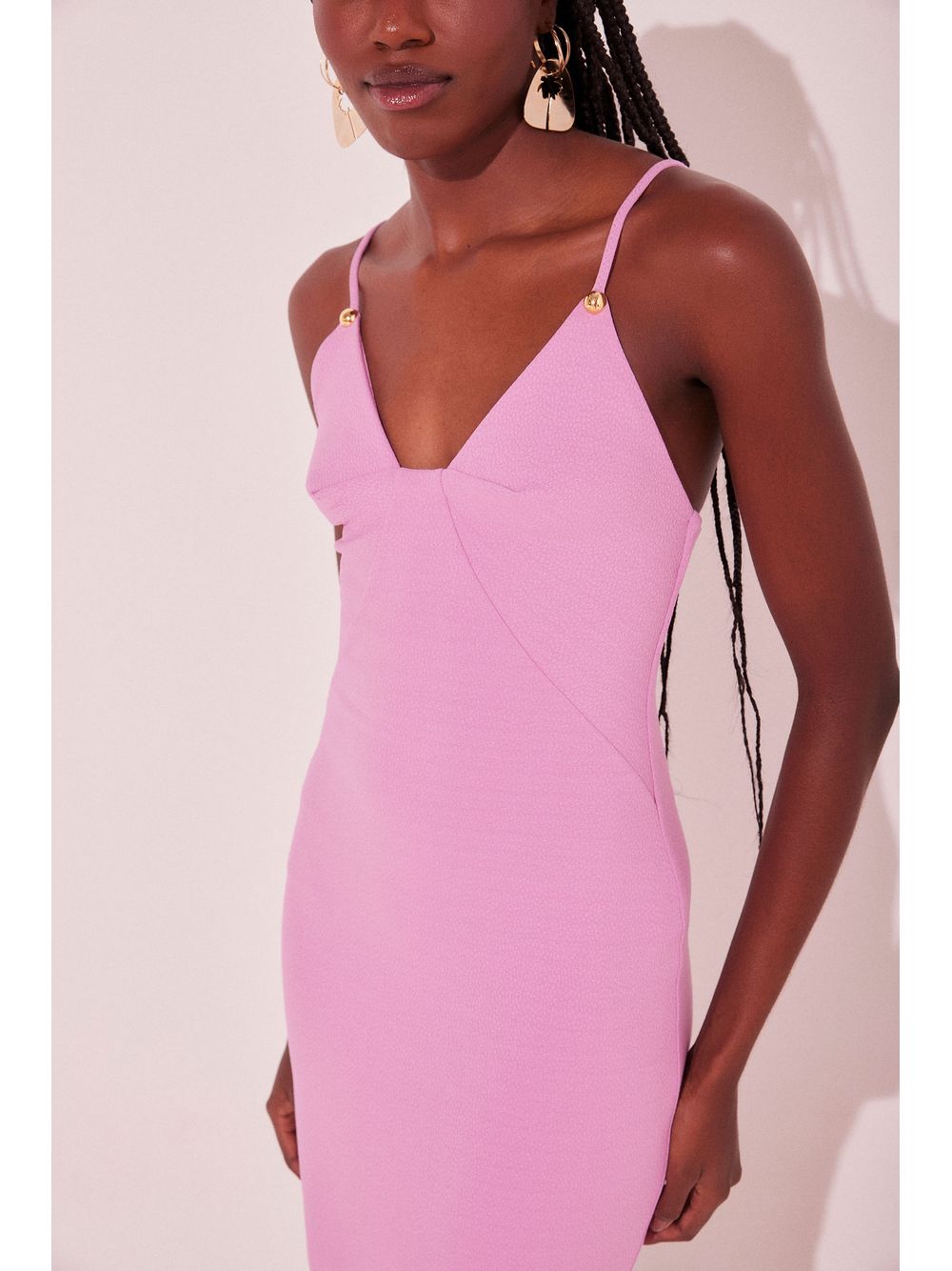 Água de Coco — Vestido Midi Íris