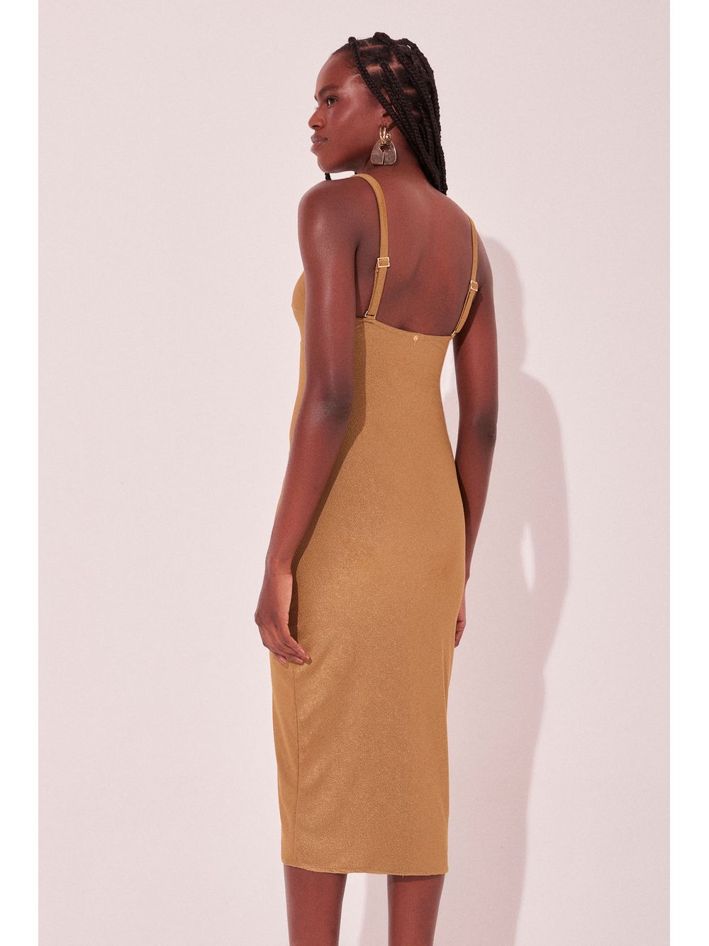 Água de Coco — Vestido Midi Mariscos