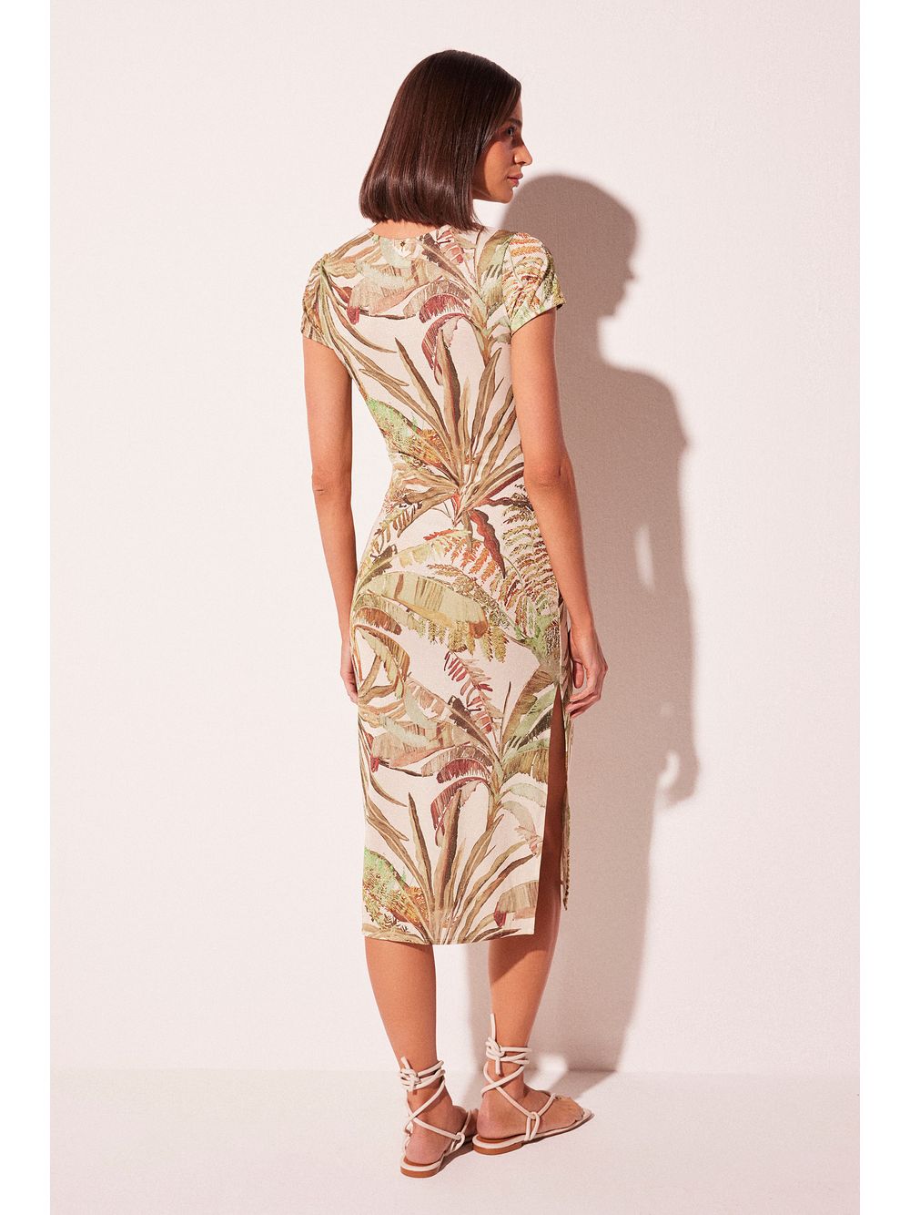 Água de Coco — Vestido Midi Sombra