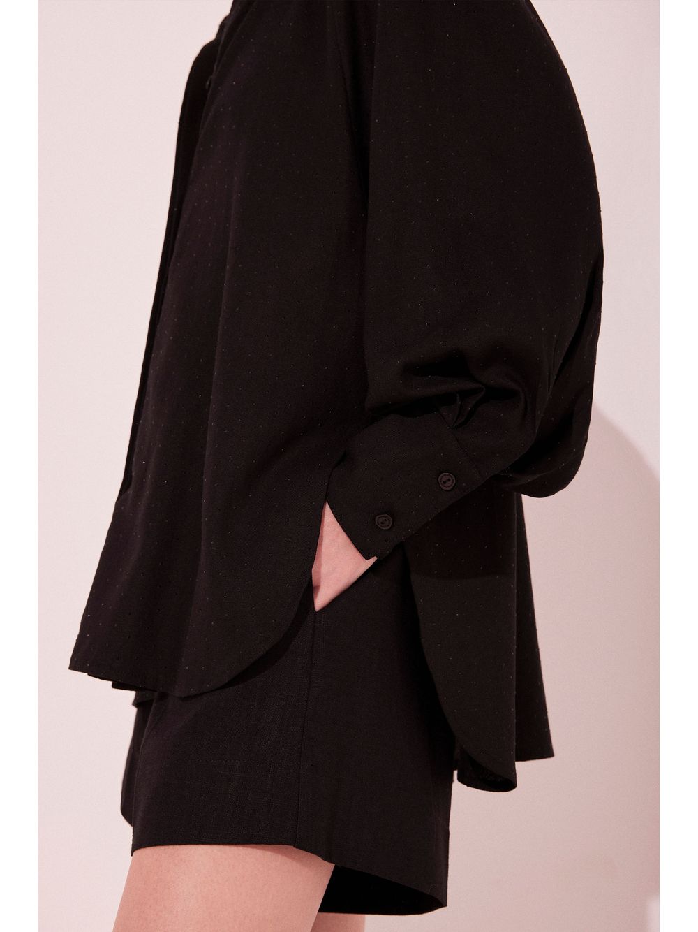 Água de Coco — Camisa Manga Longa  Preto