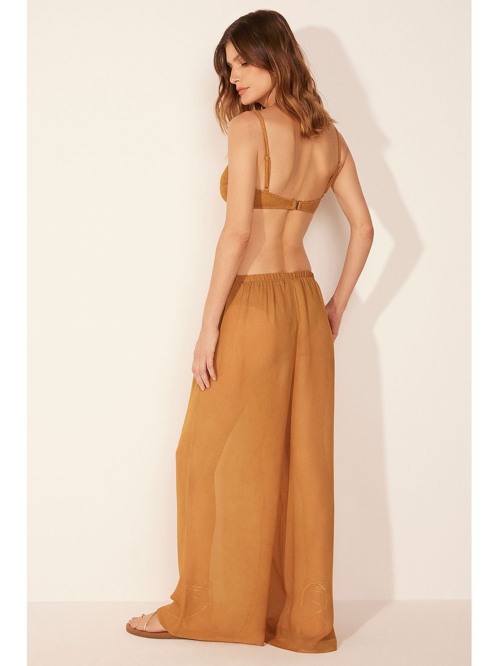 Água de Coco — Calça Pantalona Refúgio