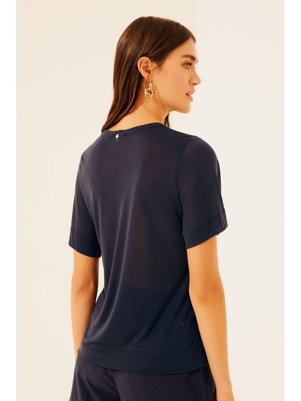 Água de Coco — Camiseta Manga Curta Gola Careca Porto
