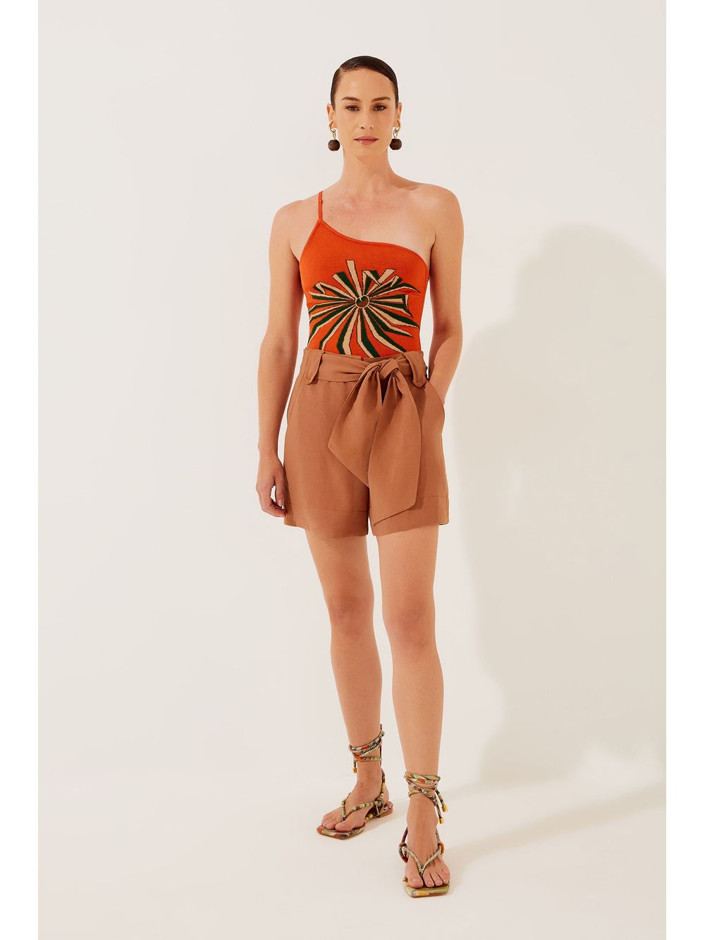 Água de Coco — Body Ombro Só Tricot Palmeira