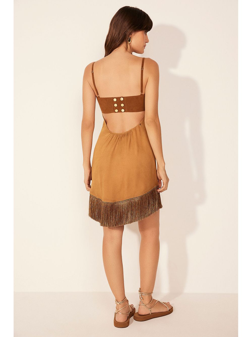 Água de Coco — Vestido Curto Refúgio