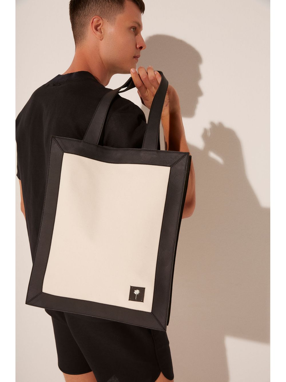 Água de Coco — Bolsa Tote Couros E Lonas