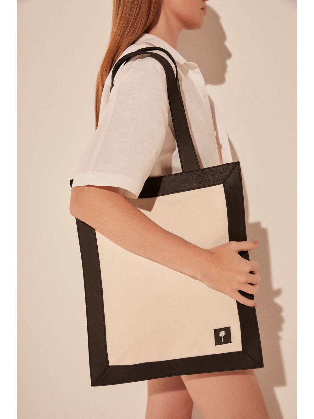Água de Coco — Bolsa Tote Couros E Lonas
