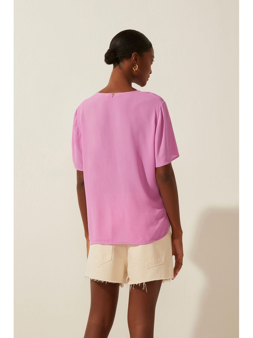 Água de Coco — Blusa Manga Curta Entardecer