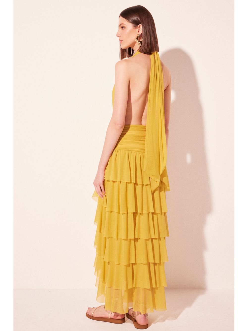 Água de Coco — Saia Longa Leme Amarelo