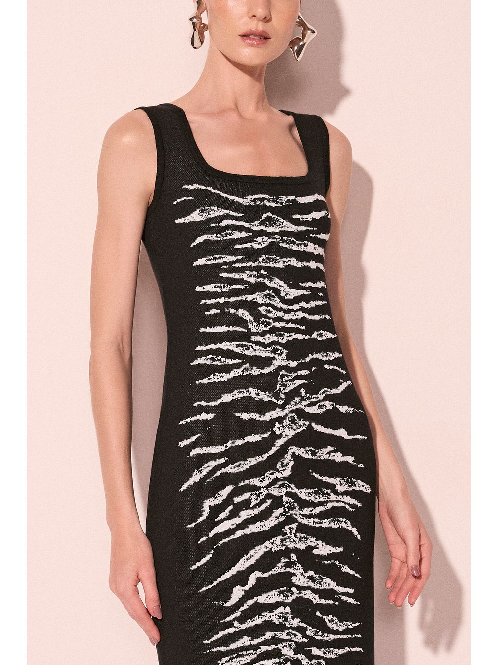 Água de Coco — Vestido Midi Selva