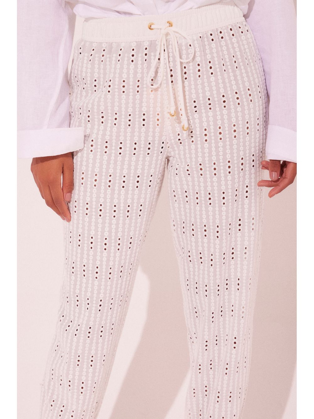 Água de Coco — Calça Baggy Amar Off White