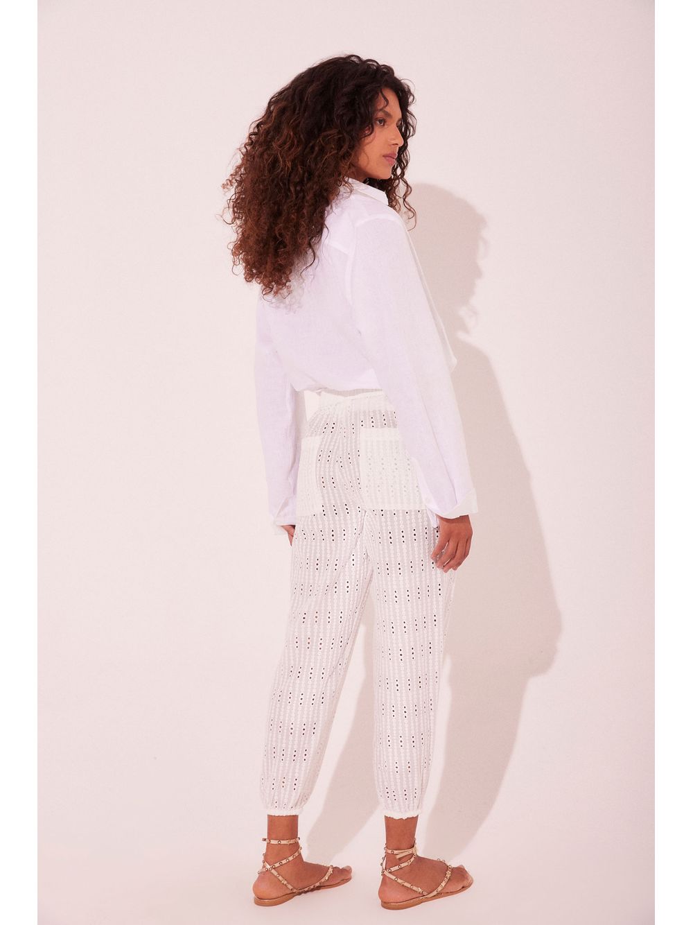 Água de Coco — Calça Baggy Amar Off White