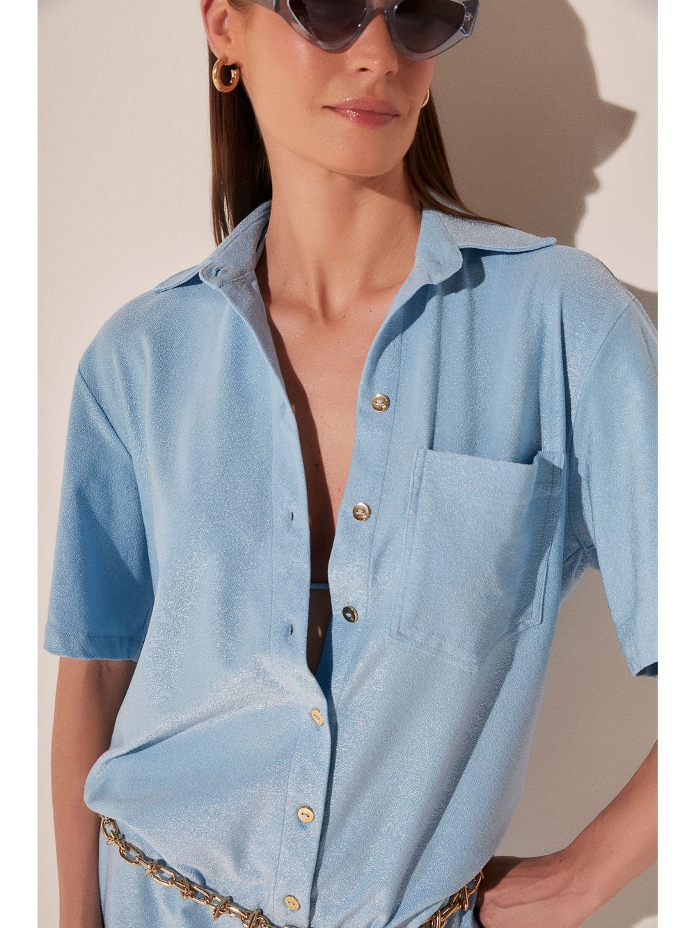 Água de Coco — Camisa Manga Curta Ceu