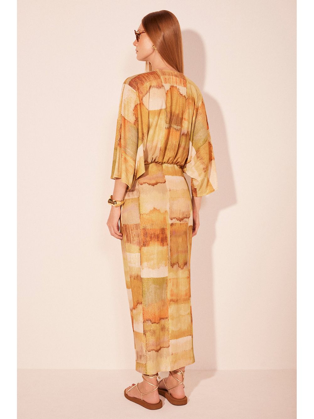 Água de Coco — Vestido Midi Falésias
