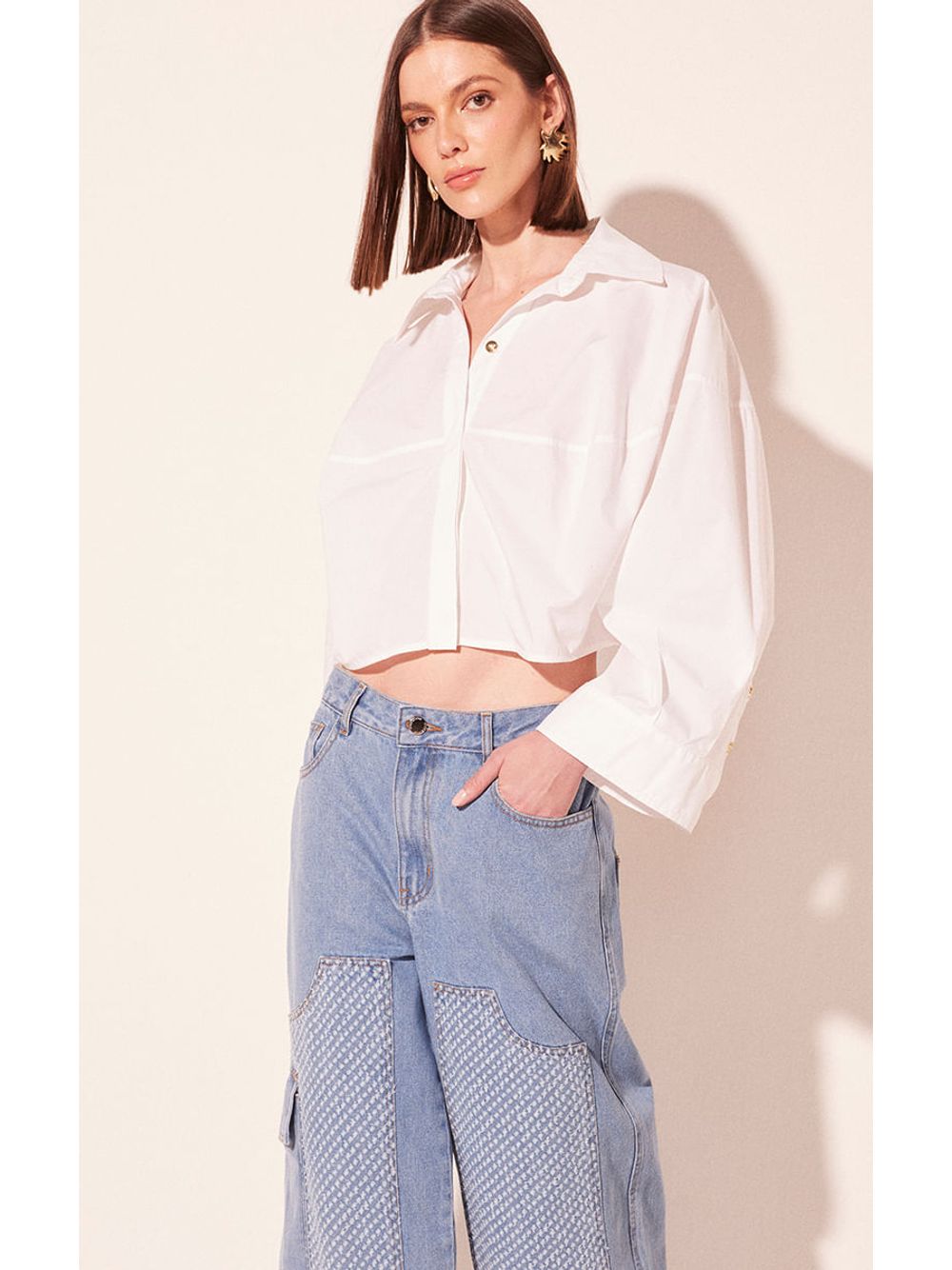 Água de Coco — Camisa Manga Longa Quartzo
