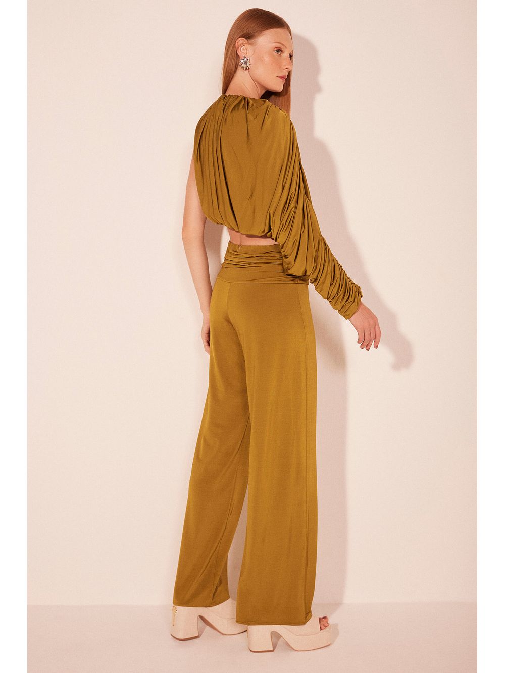 Água de Coco — Blusa Cropped Icapuí Verde