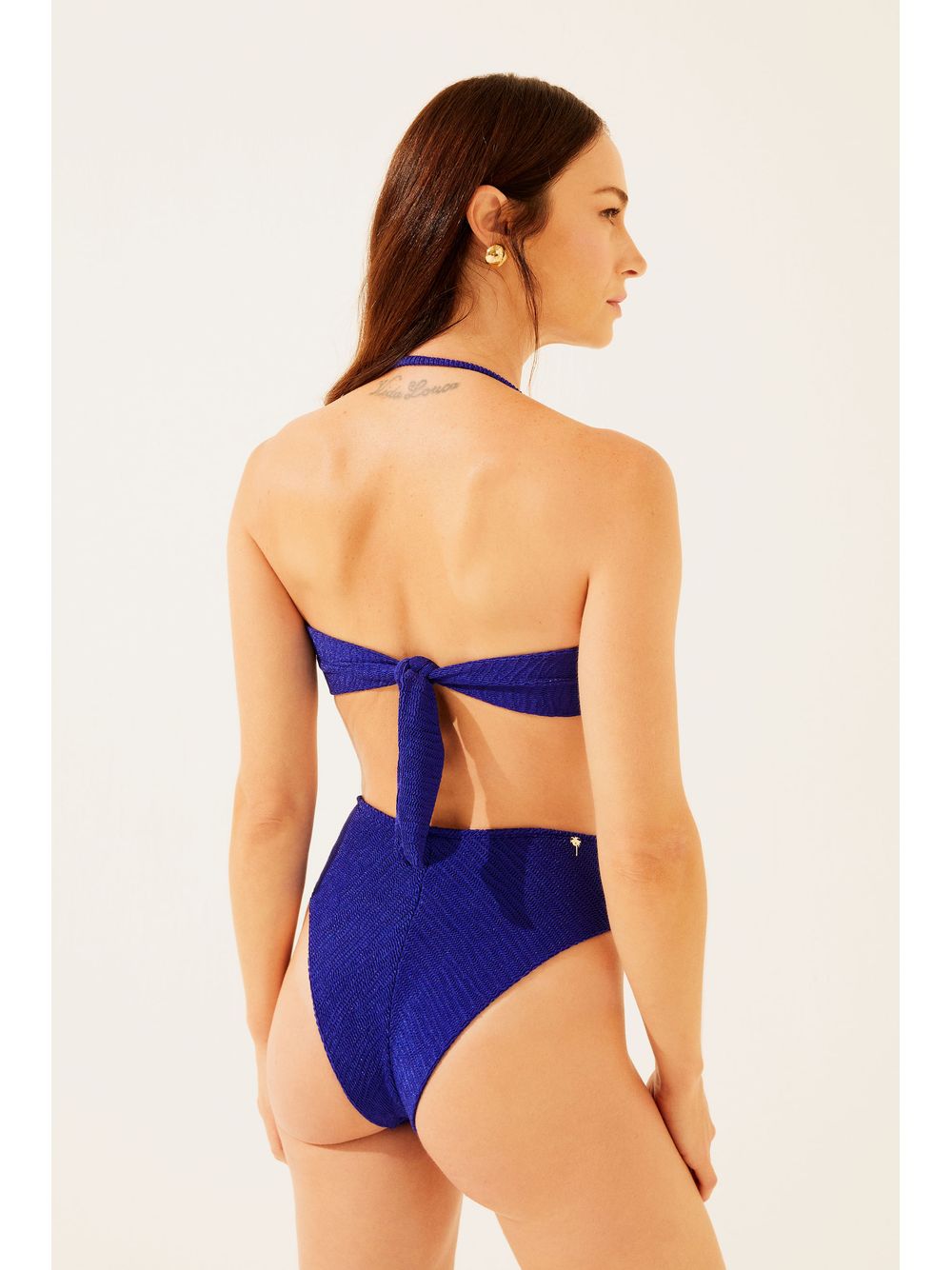 Água de Coco — Biquíni Calcinha Asa Delta Hot Pants Navy