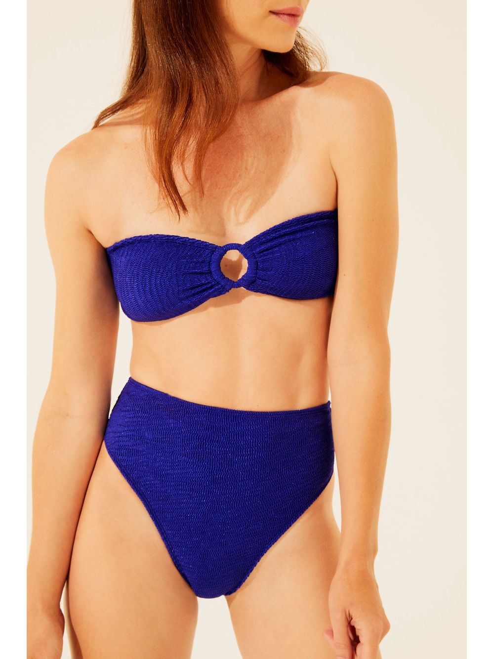 Água de Coco — Biquíni Calcinha Asa Delta Hot Pants Navy