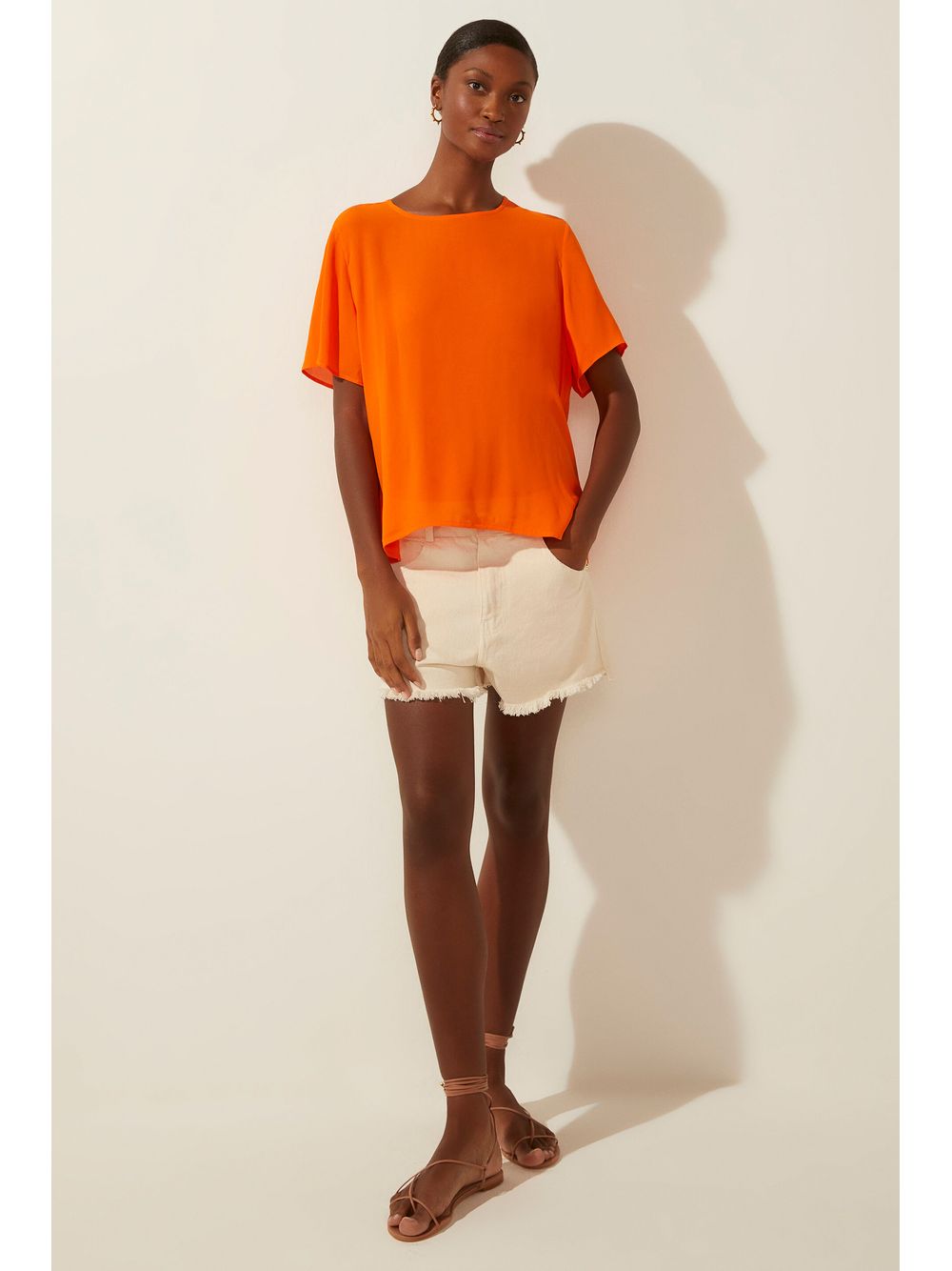 Água de Coco — Blusa Manga Curta Amanhecer