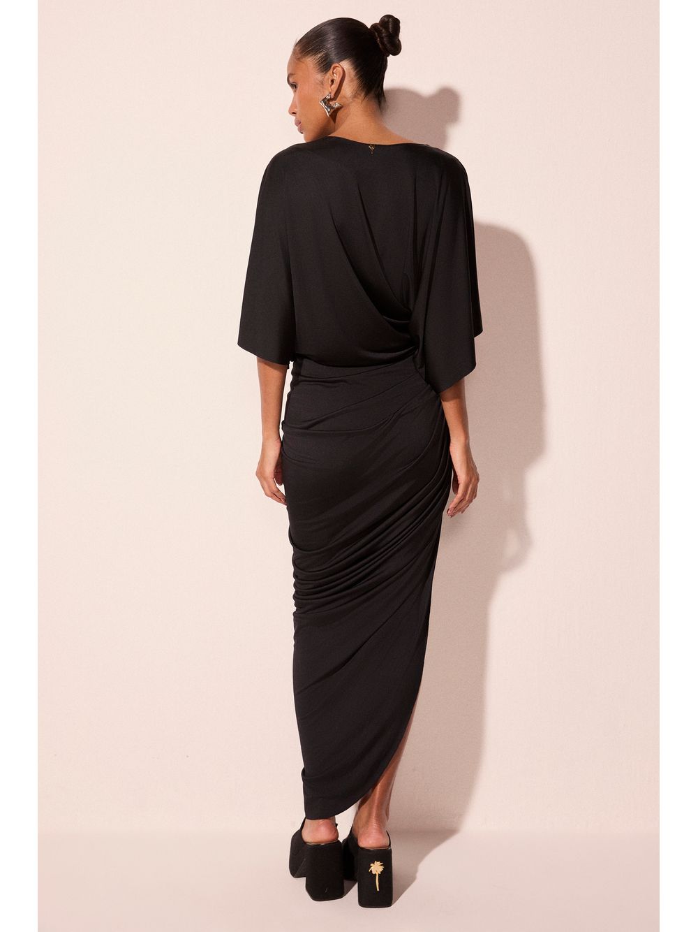 Água de Coco — Blusa Manga Curta Pescara Preto