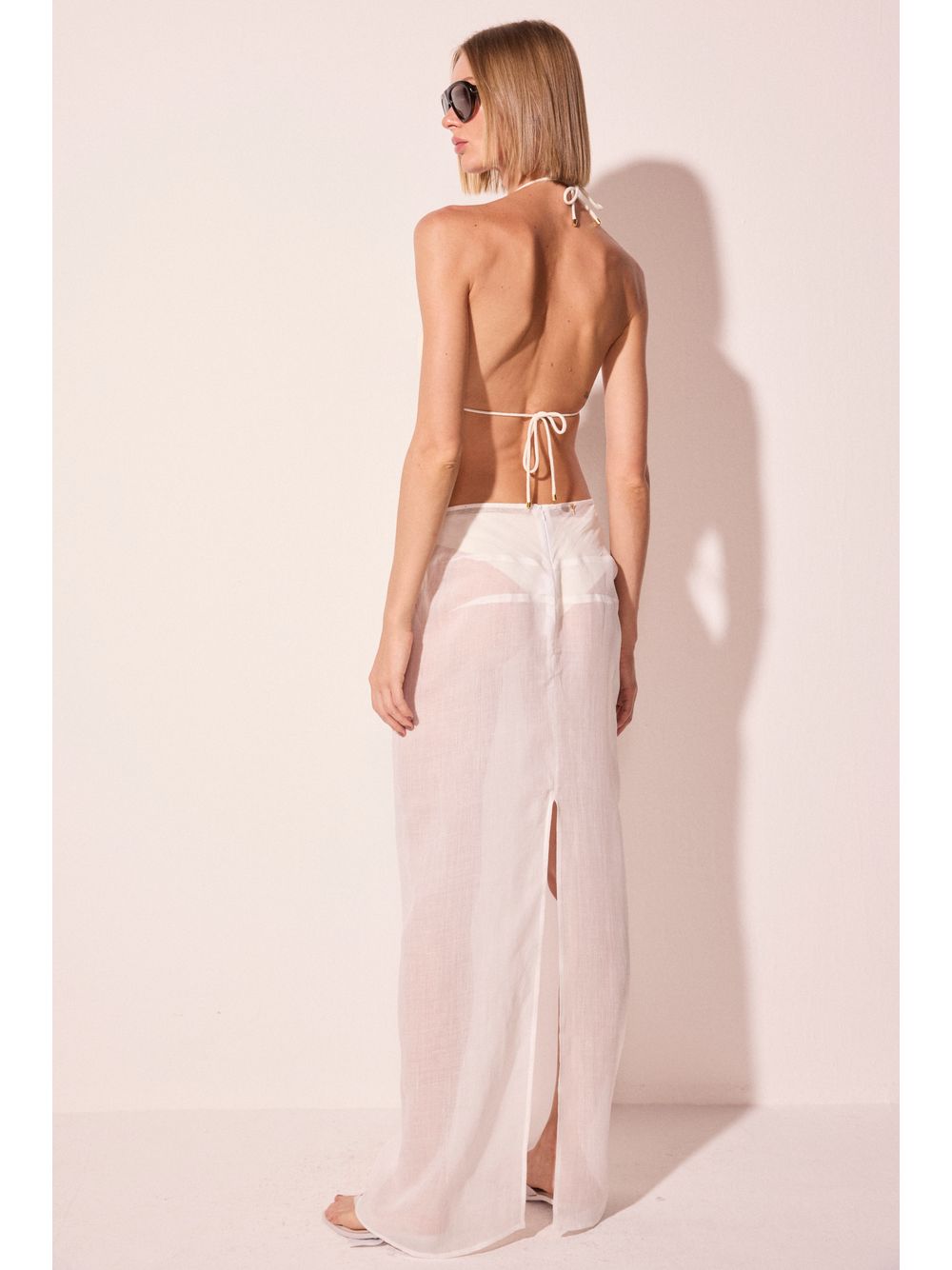 Água de Coco — Saia Longa Boaboa Off White