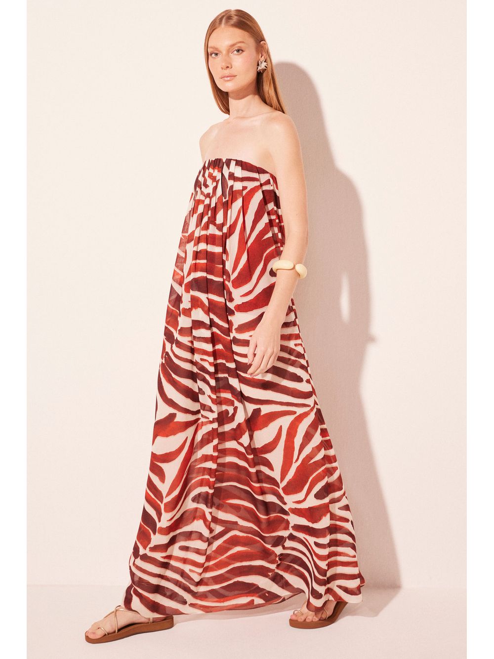 Água de Coco — Vestido Longo Costela de Adão