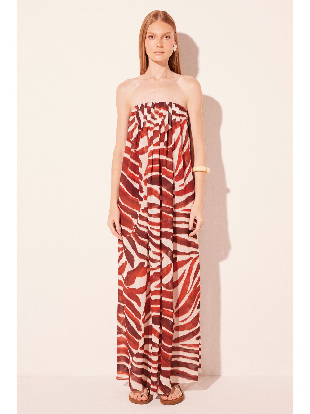 Água de Coco — Vestido Longo Costela de Adão