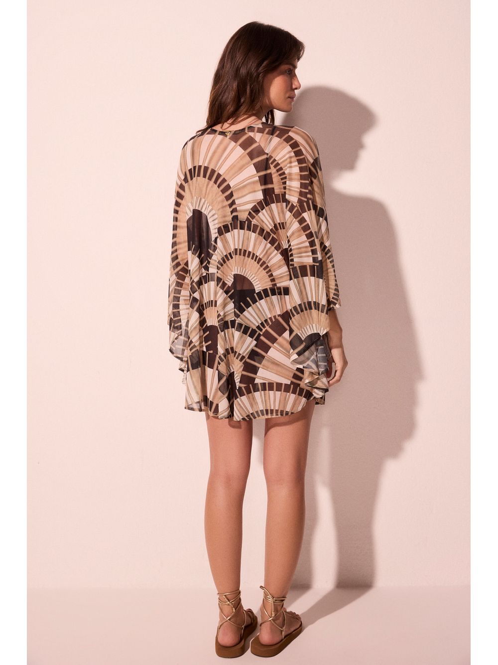 Água de Coco — Vestido Curto Amplo Kairos