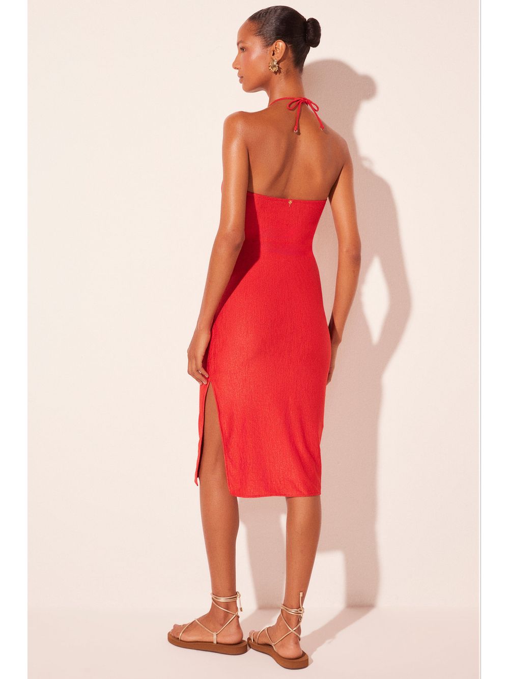Água de Coco — Vestido Midi Juá