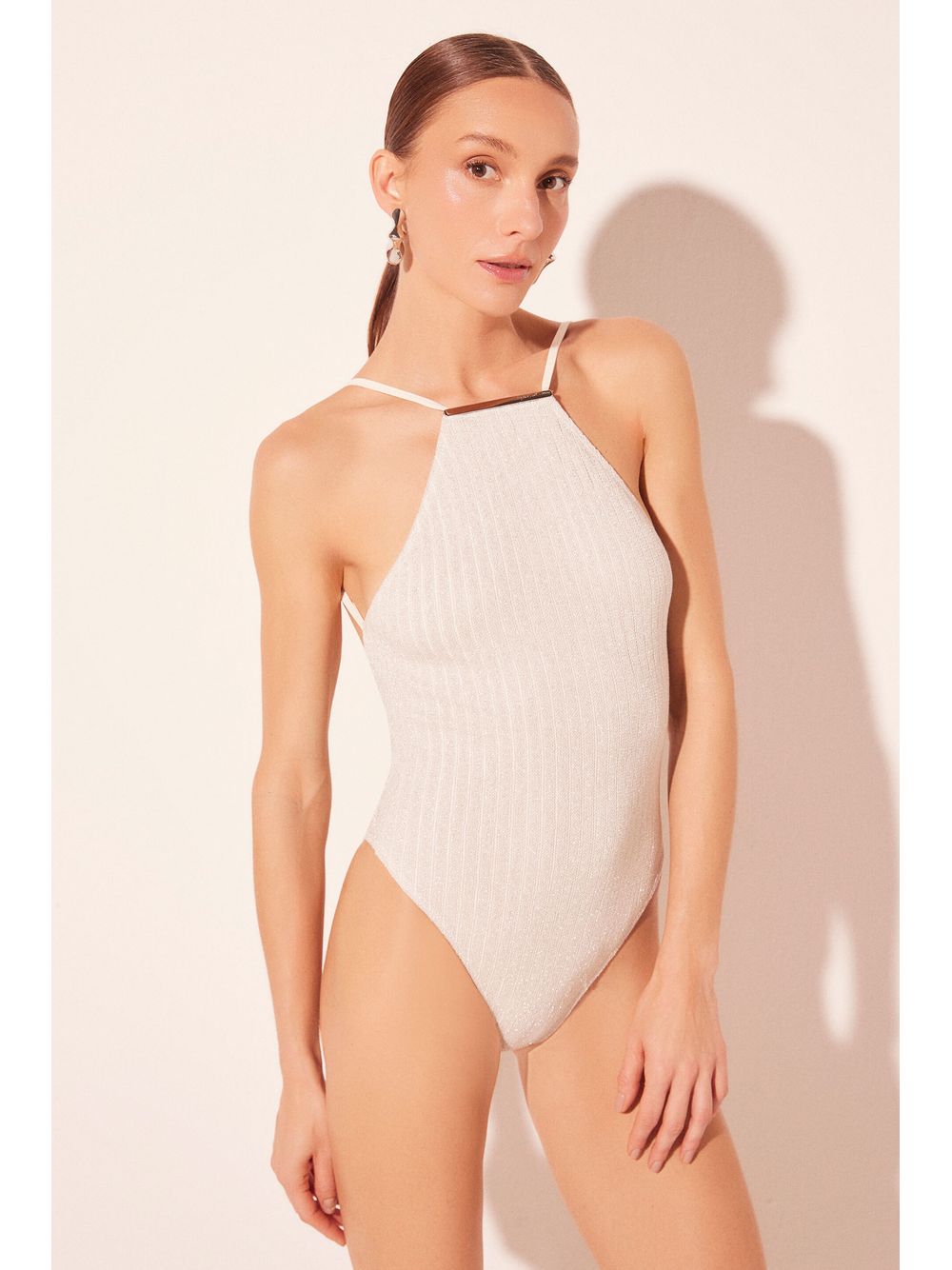 Água de Coco — Body Frente Única Tesouro Off White