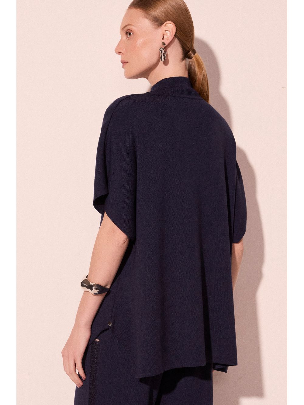 Água de Coco — Blusa Manga Curta Humus Marinho