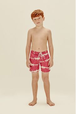 Short Infantil Cós com Elástico Tie Dye