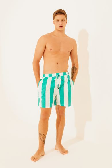 Shorts Curto Cós de Elástico Atlântico