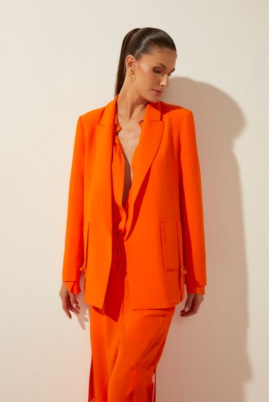Blazer Regular Cargo Alfaiataria Vida