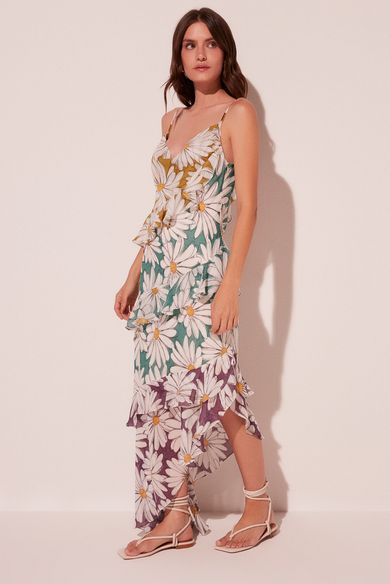Vestido Longo Margaridas